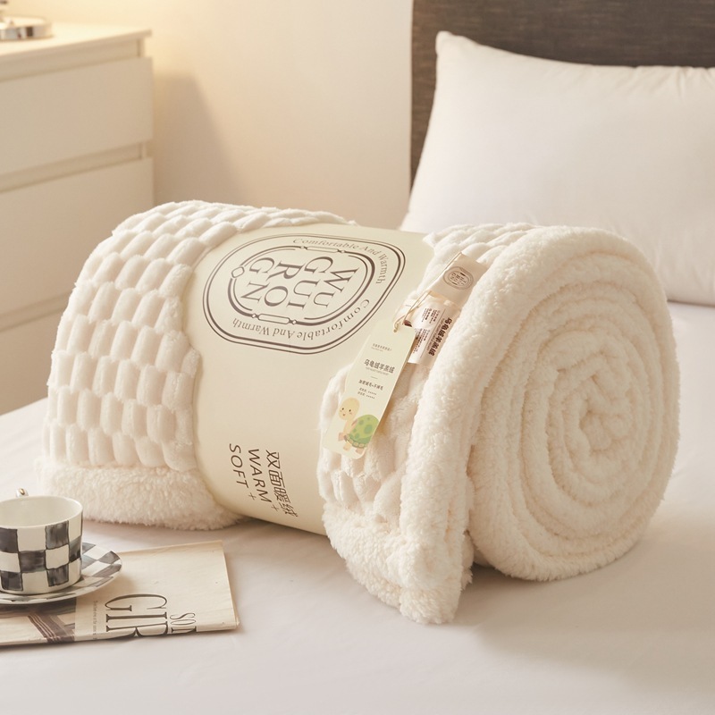 XL-NY Turtle Sherpa Fleece White Custom Kids Luxury 2 Ply Korea Household 2023 Car Office Child Furry Throw Blanket For Sofa