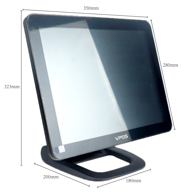 Factory Price Wholesale Foldable 15 Inch Touch Screen Pos Cash Register Machine