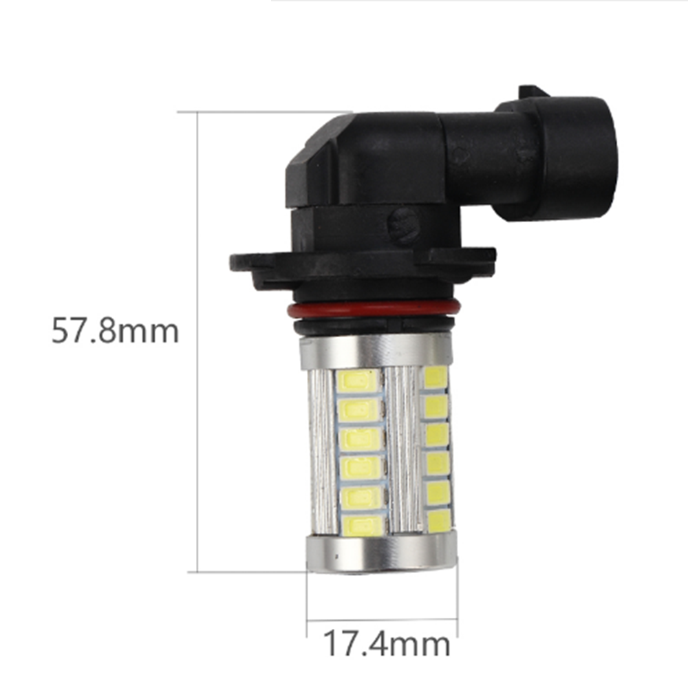 Super Bright H11 H8 Fog Lamp LED H10 HB3 9005 HB4 9006 Bulb Driving Running H16 Car Light 6000K White 5630 33SMD 1000LM