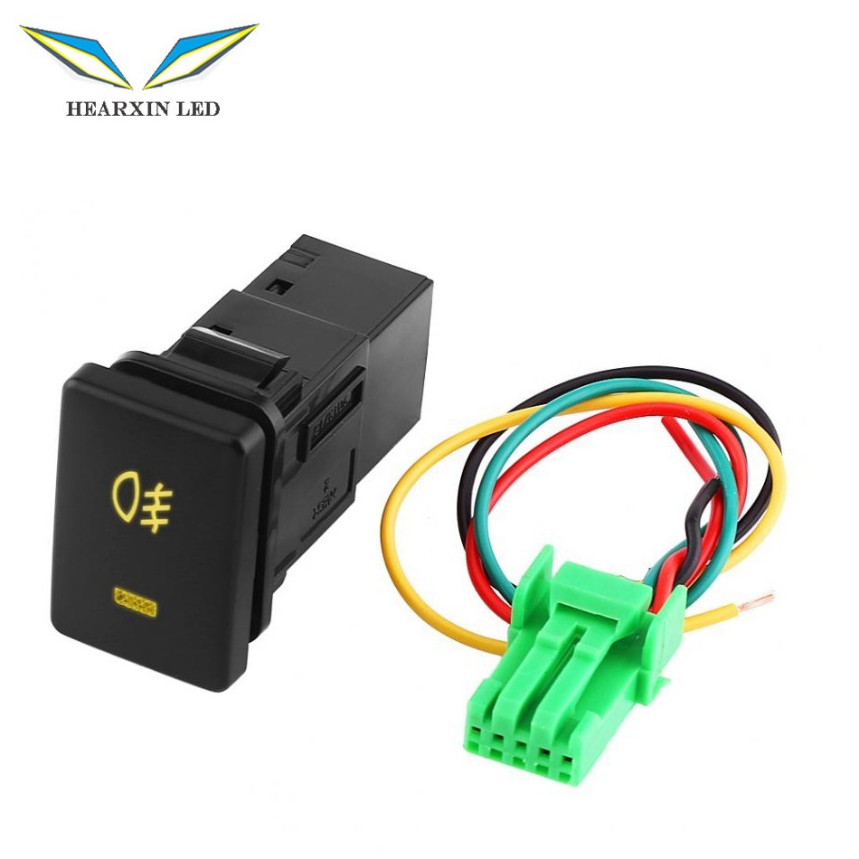 Car Fog LED Switch Lamp Light On-Off Button for  Car Switches And Relays Indicator 200mm