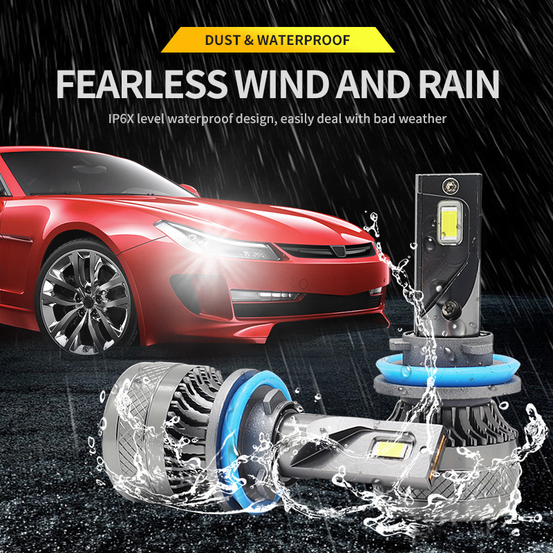 Super Bright LED Headlight Bulbs 120W 9004/9007 High/Low Beam 25000LM LED Headlamps H4 Auto Fog Light Bulbs IP68 Waterproof