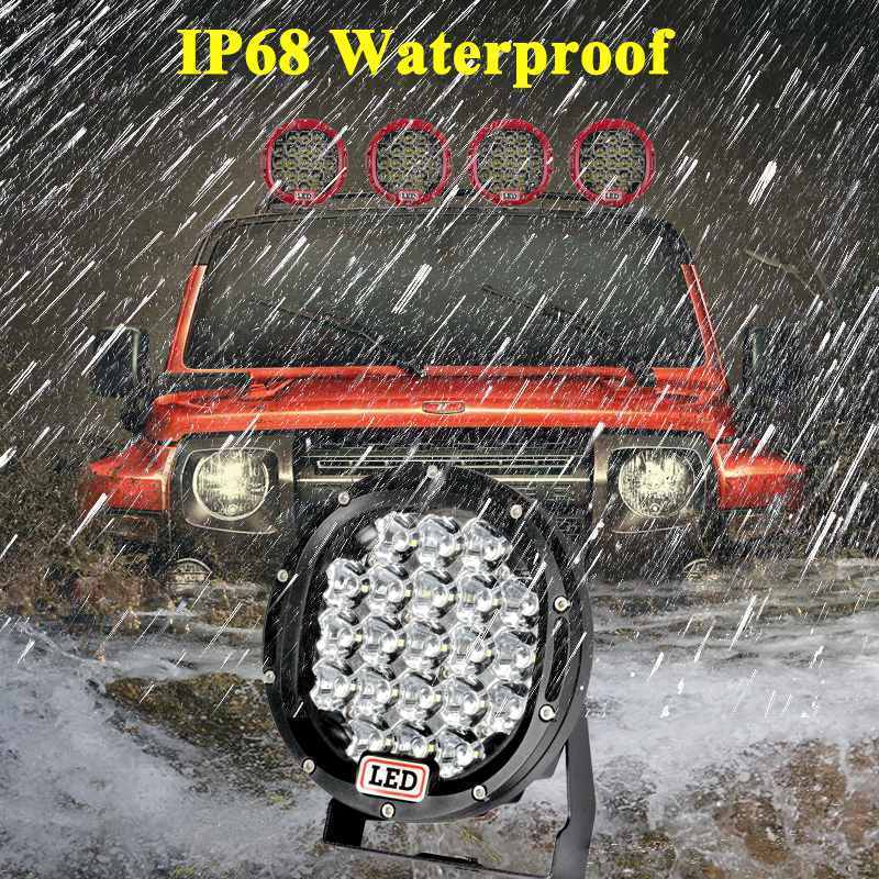 High quality7 inch 105W Work Light Bar 4x4 4WD ATV SUV UTV Tractor Truck LED Light For 4WD 4x4 Truck Offroad ATV SUV Car