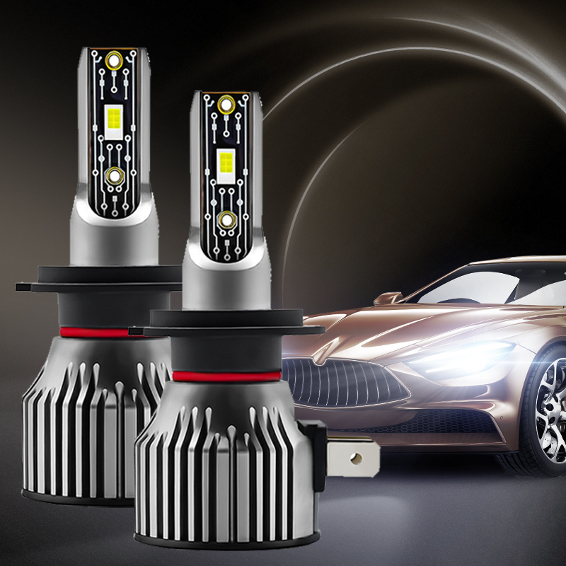 Car Lights h4 headlight bulb LED H7 CSP H11 LED for Car Headlight Bulbs H11  9005 9006 H7 LED Auto Lamp 12V 6000K