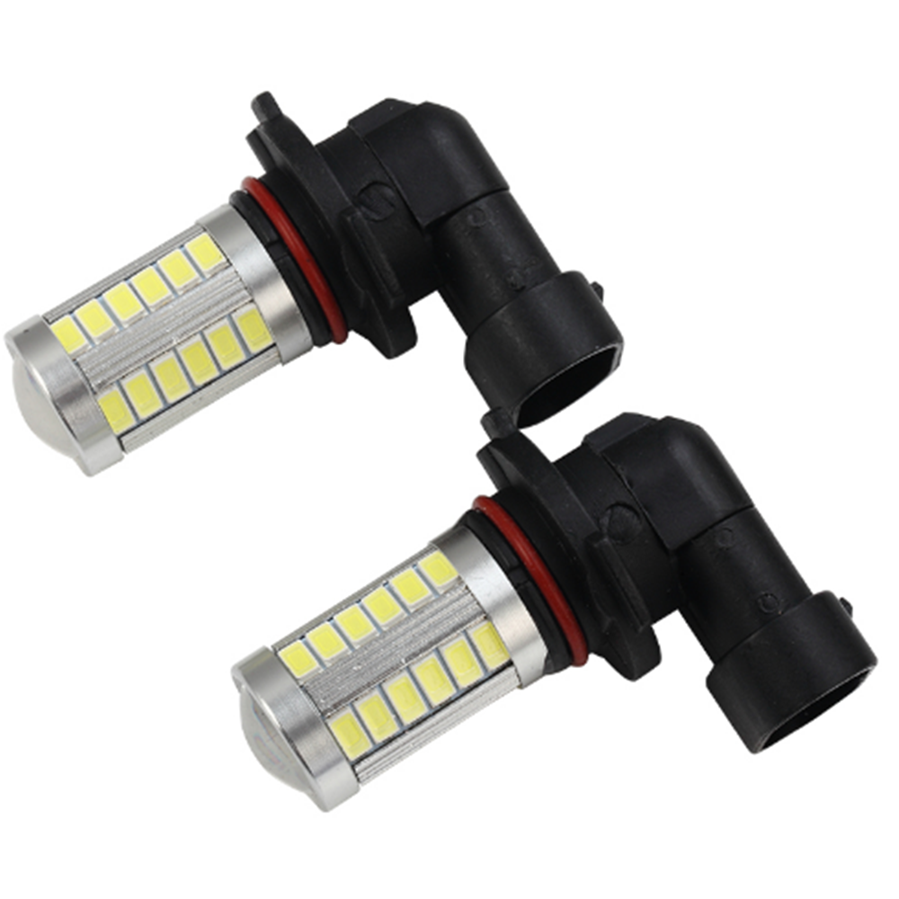 Super Bright H11 H8 Fog Lamp LED H10 HB3 9005 HB4 9006 Bulb Driving Running H16 Car Light 6000K White 5630 33SMD 1000LM