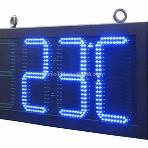 Hot-sale outdoor waterproof time clock 7 segment electronic digital led panel