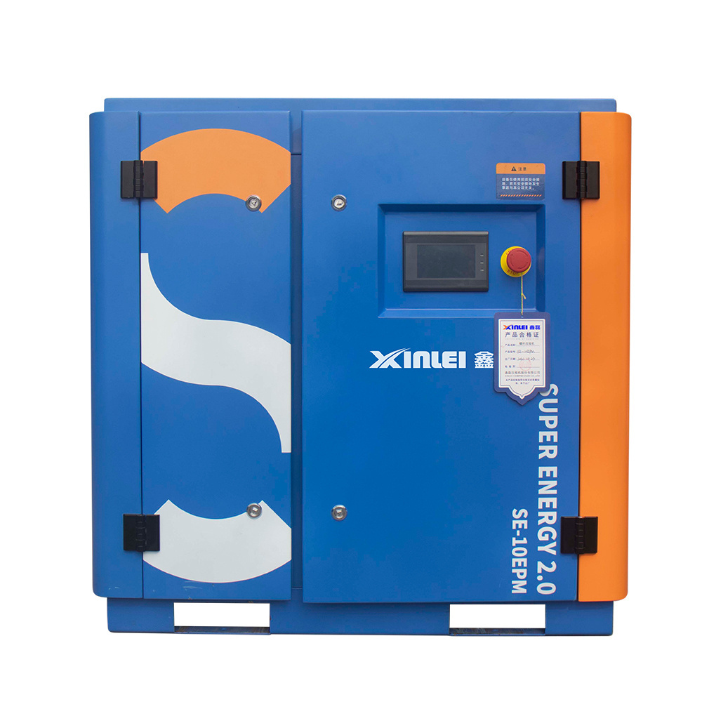 EPM10A XINLEI industrial direct drive inverter rotary vsd screw air compressor