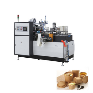 New type single plate easy operate food paper container bowl machine of 2022 hot sale product