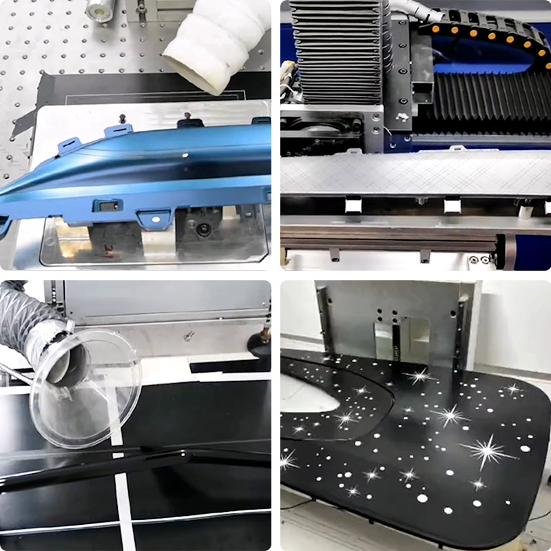 3D Mini Big Format Car Frame Automatic Laser Engraving Machines with Robot Hand for All Materials Metal Stainless Steel