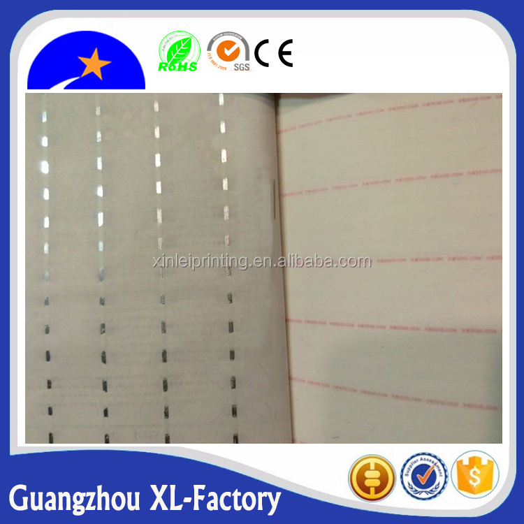 A4 100% cotton paper with Red and blue shadow fiber,85g acid free starch free 75 cotton 25 linen linter pulp paper