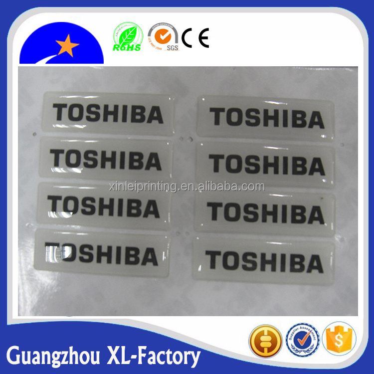 3D epoxy resin dome label,PU UV resistant resin dome sticker,clear epoxy logo sticker