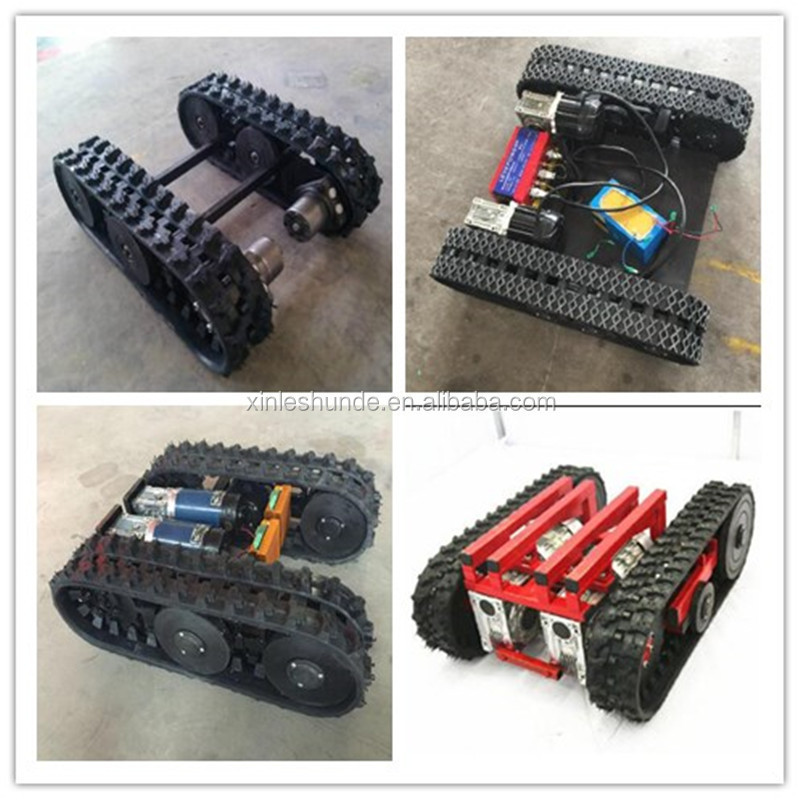 Small Robot Snowblower Rubber Track Kit