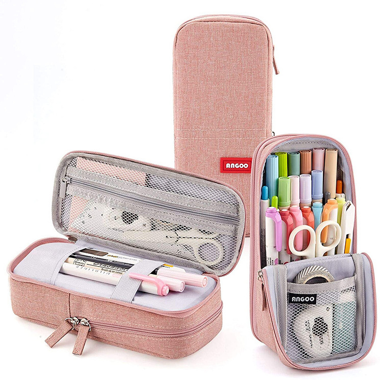 Best zippered stand up pencil bag set Stationery Manufacturer for girl