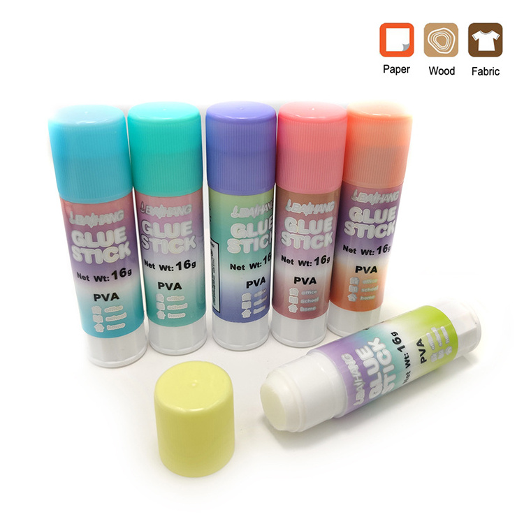 Top manufacturer's clear glue stick office school small stationery XINLE brands PVA Glue Stick Tube for paper