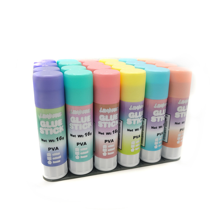 Top manufacturer's clear glue stick office school small stationery XINLE brands PVA Glue Stick Tube for paper