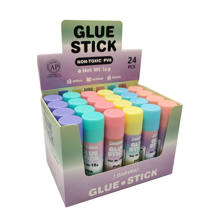 Top manufacturer's clear glue stick office school small stationery XINLE brands PVA Glue Stick Tube for paper