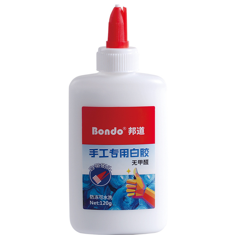 Top factory wholesale office school supplies liquid glue high quality 120ml non-toxic White Glue For Slime