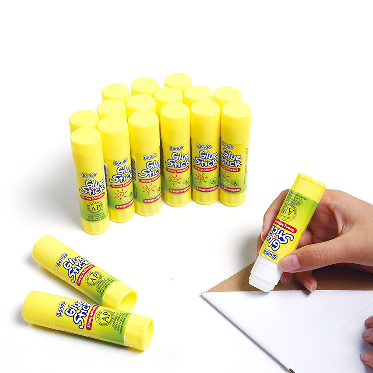 Top factory wholesale customized stationery supplies 8g 10g 16g 21g 36g school white Glue Stick Non Toxic 10g