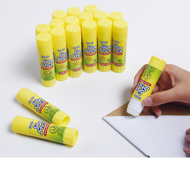 Top factory wholesale customized stationery supplies 8g 10g 16g 21g 36g school white Glue Stick Non Toxic 10g