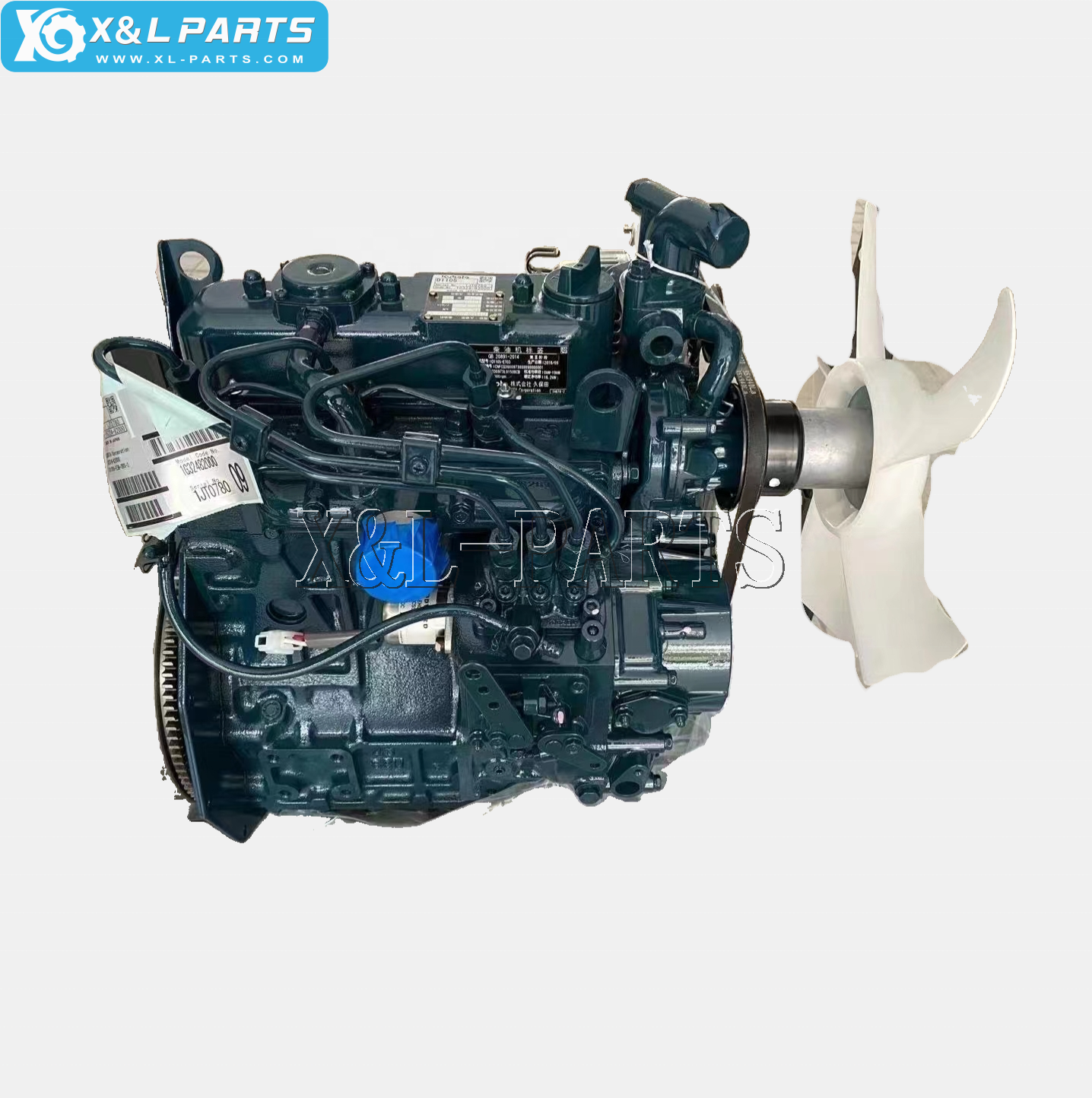 Kubota D1105 V2203 V20403 V3800 V3300 D1703 V2607 d902 D722 D782 Diesel Engine Agricultural Machinery Engine Assembly