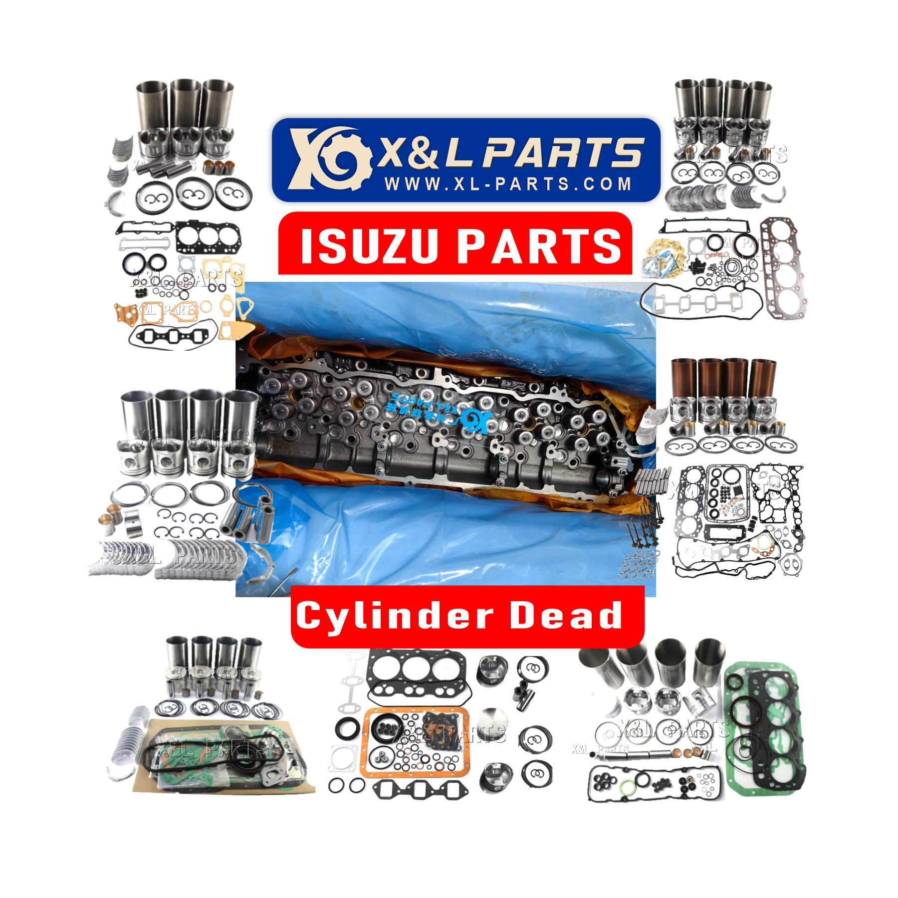 6HK1 Cylinder Head 8-98180562-0 High-Quality Engine Part for Isuzu Trucks and Vehicles excavator