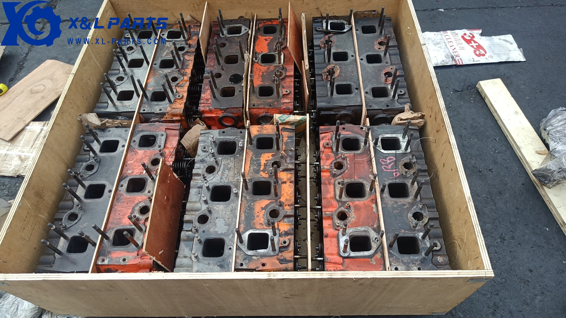 X&L 6RB1 Cylinder Head For Isuzu Diesel Engine