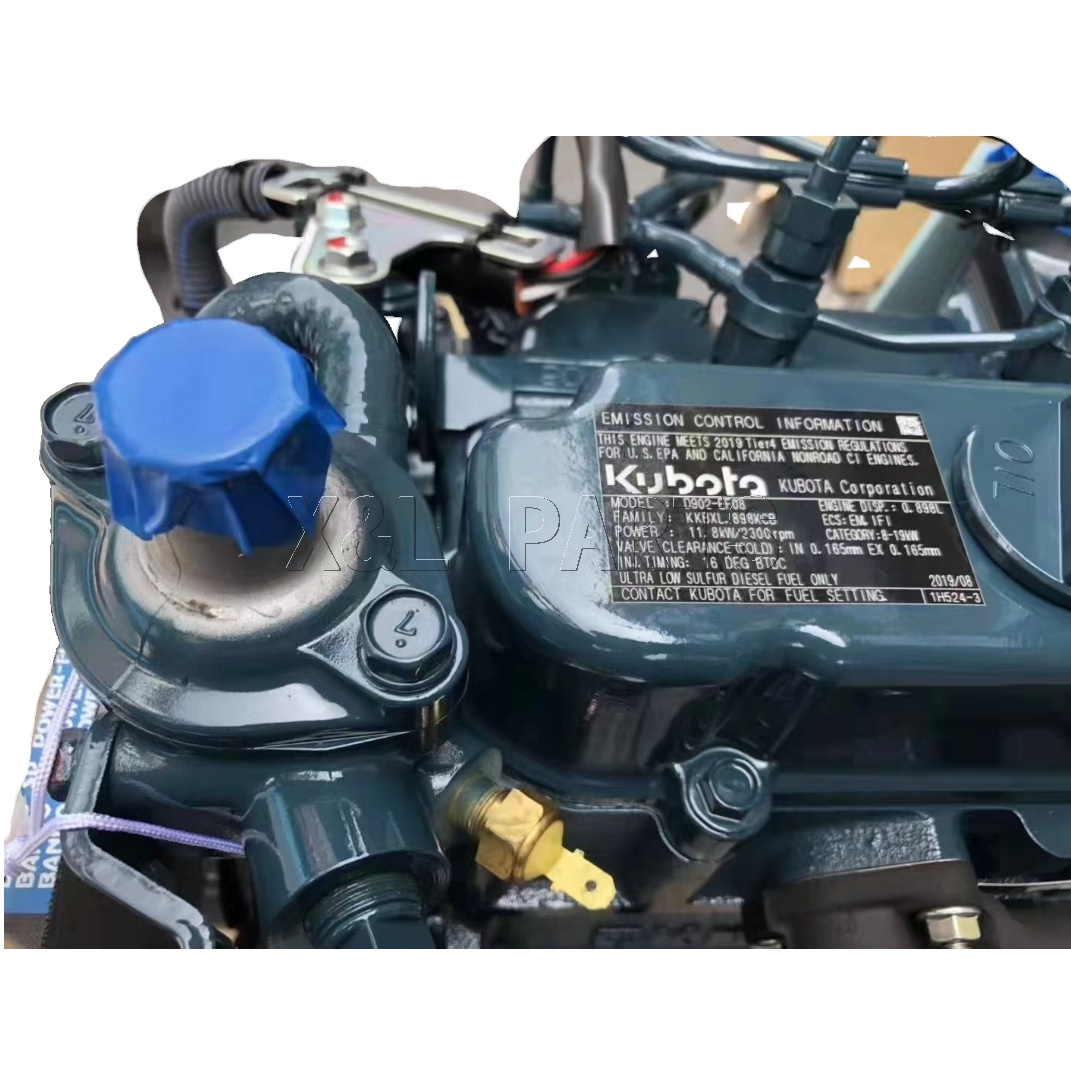 X&L D902  Diesel Engine Assy For Kubota Diesel Engine  Z482 D722 D1005 D1105 D1503 D1703 D1803 D902 D905