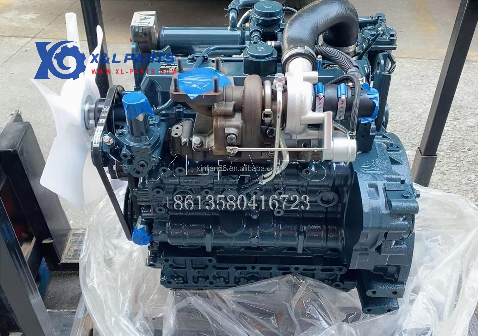 Construction Machinery X&L Parts V3307-T 8MS1949 diesel engine motor V1505 V2203 V2403 V2607 V3600 V3300 V3800 For Kubota engine