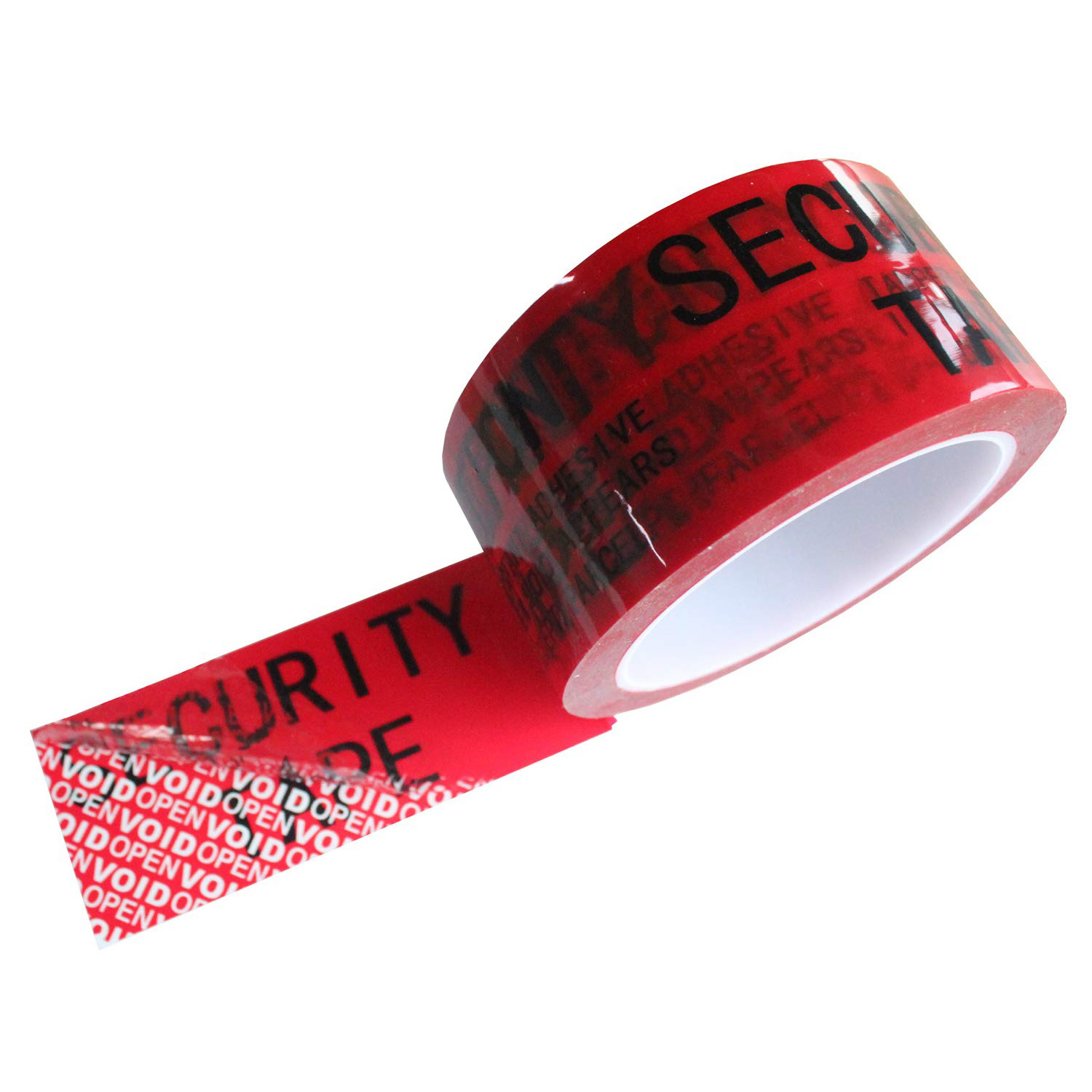 Serial Number Transfer Tamper Evidence Seal Custom Open Void Security Adhesive Tape