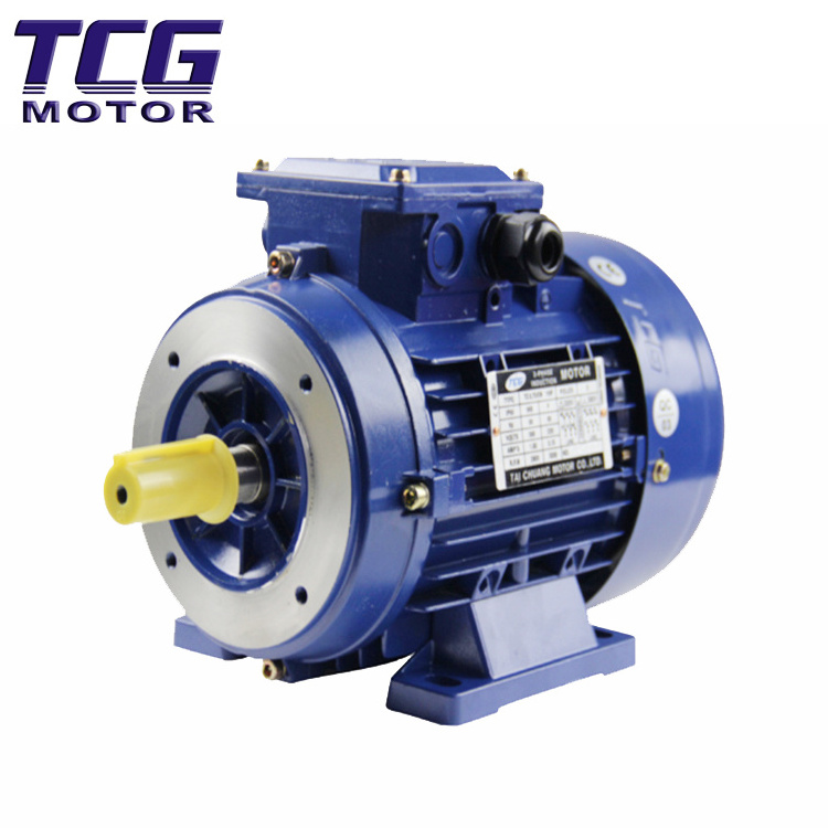 0.09KW-5.5KW aluminum three phase motor 400V 50hz/60hz induction motor 4 poles