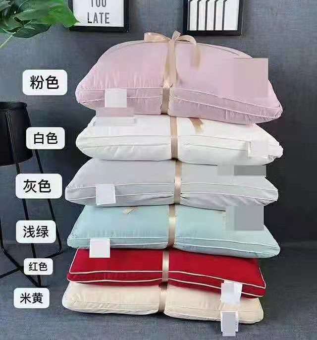 The Best Choice For All Season Natural Cotton Pillow 100% Cotton Filling Customized soft microfiber fabric popular new