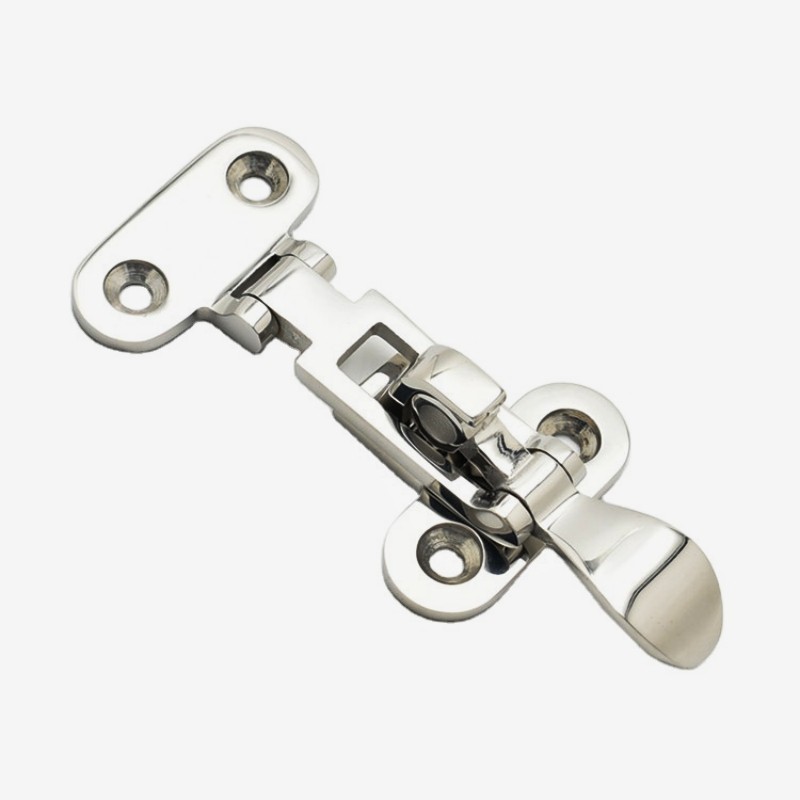 Solid Construction Stainless Steel 316 Marine Grade Boat Door Hatch Anti-rattle Latches Hold Down Clamp Latches