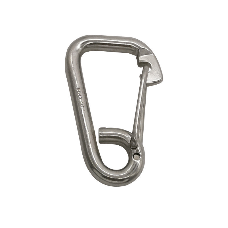 Stainless Steel Safety Metal Snap Hook Carabiner Snap Hook for Hiking Climbing