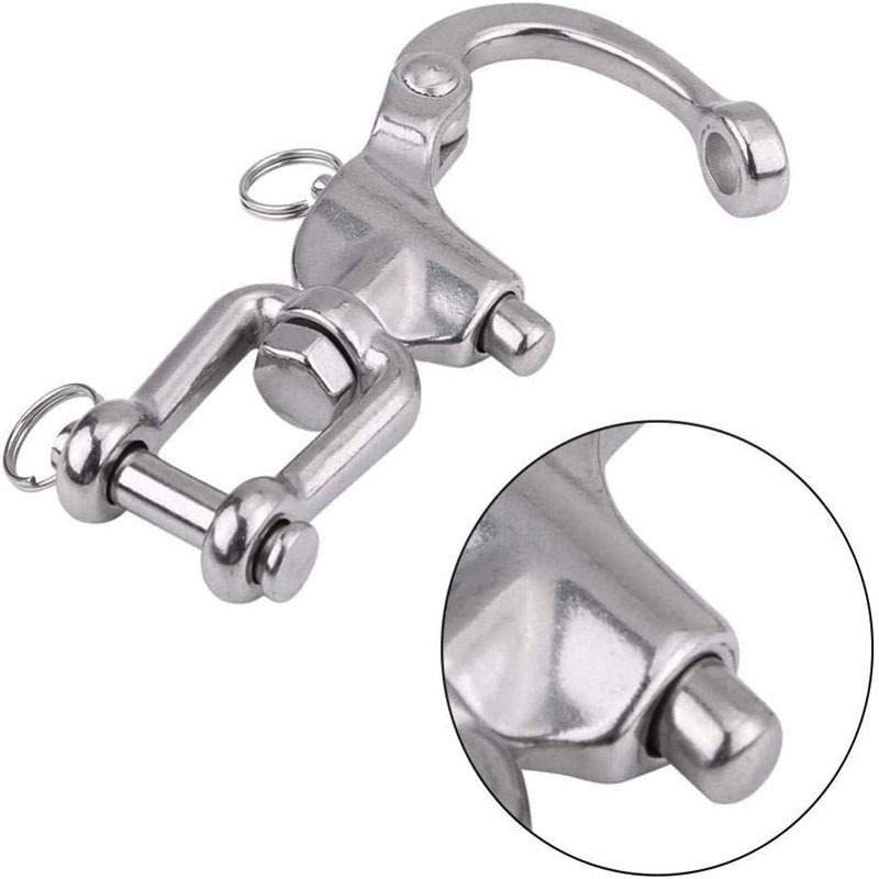 316 Stainless Steel Marine Sailboat anchor Chain Key Pin Shackle With Bar