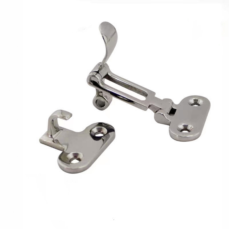 Solid Construction Stainless Steel 316 Marine Grade Boat Door Hatch Anti-rattle Latches Hold Down Clamp Latches