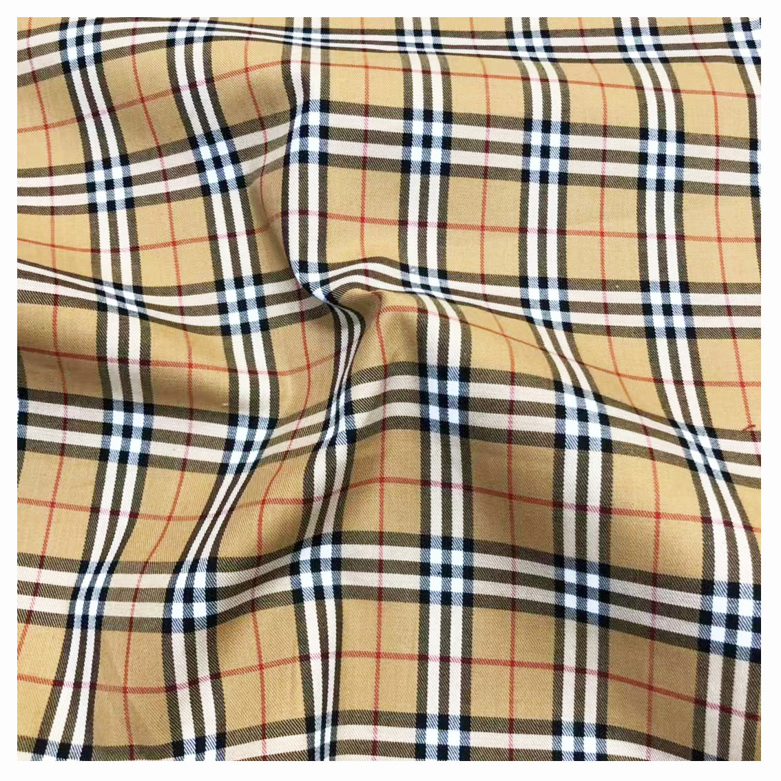 Factory direct 100% Cotton Yarn Dyed Checked plaid fabric new fashion tartan fabric for School Uniform