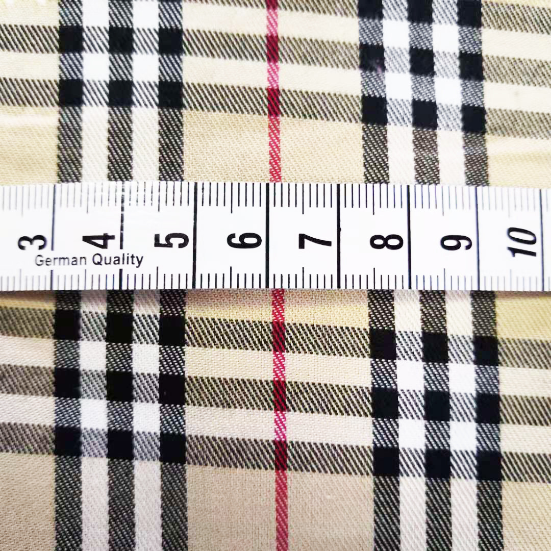 Factory direct 100% Cotton Yarn Dyed Checked plaid fabric new fashion tartan fabric for School Uniform