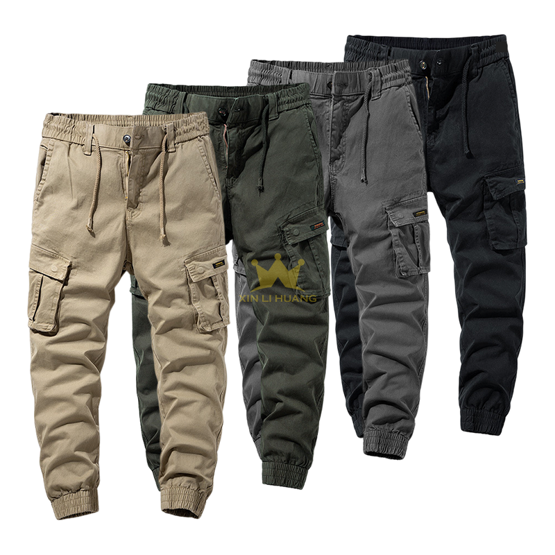 Men's Outdoor Light Cargo Tactical Pants Hiking Hunting Multi Pocket Cargo Pants