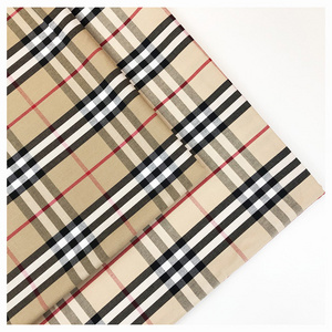 Factory direct 100% Cotton Yarn Dyed Checked plaid fabric new fashion tartan fabric for School Uniform