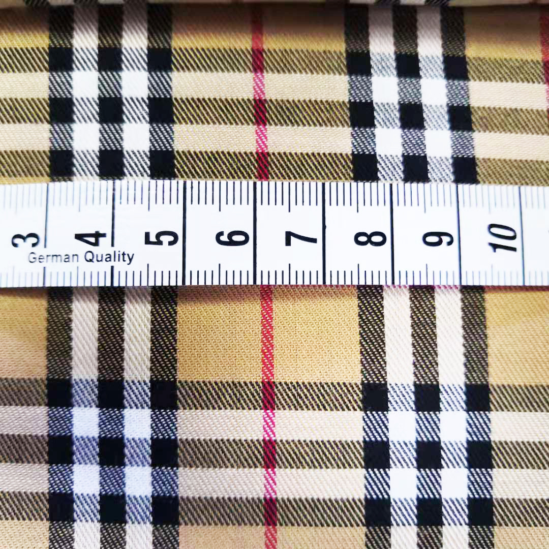 Factory direct 100% Cotton Yarn Dyed Checked plaid fabric new fashion tartan fabric for School Uniform