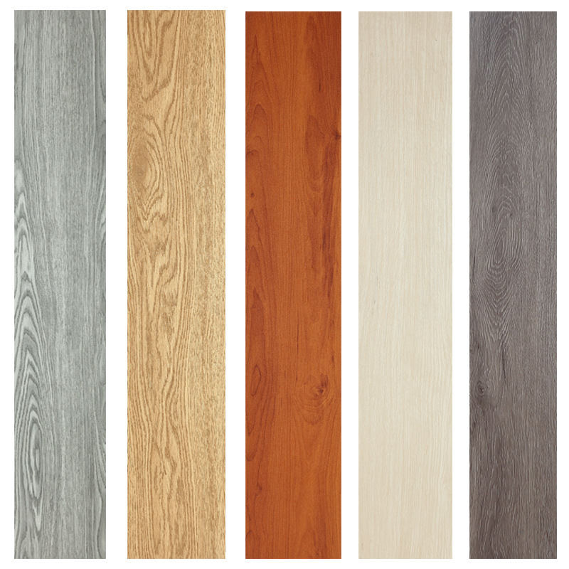 PVC Self Adhesive 2.0mm PVC vinyl  Wood Grain Floor flooring planks For Living Room