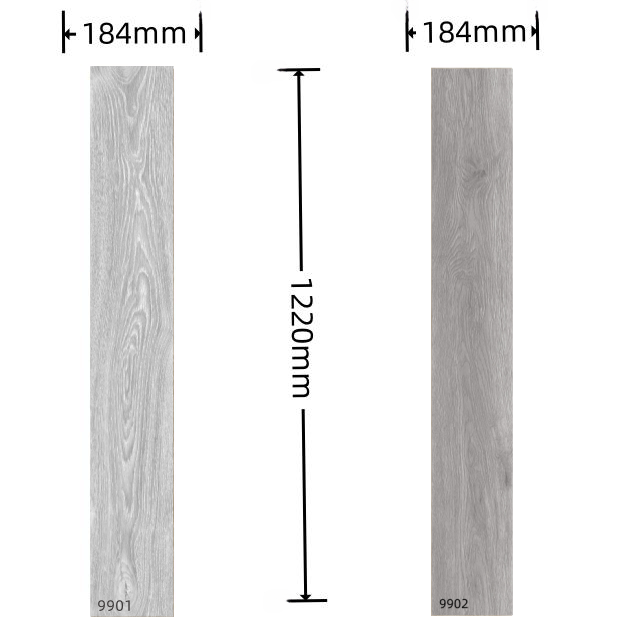 1220X184 mm Waterproof Glue Down Dry Back  self adhesive wood pattern anti -slipper Pvc Vinyl Floor  Plank LVT Flooring Tiles