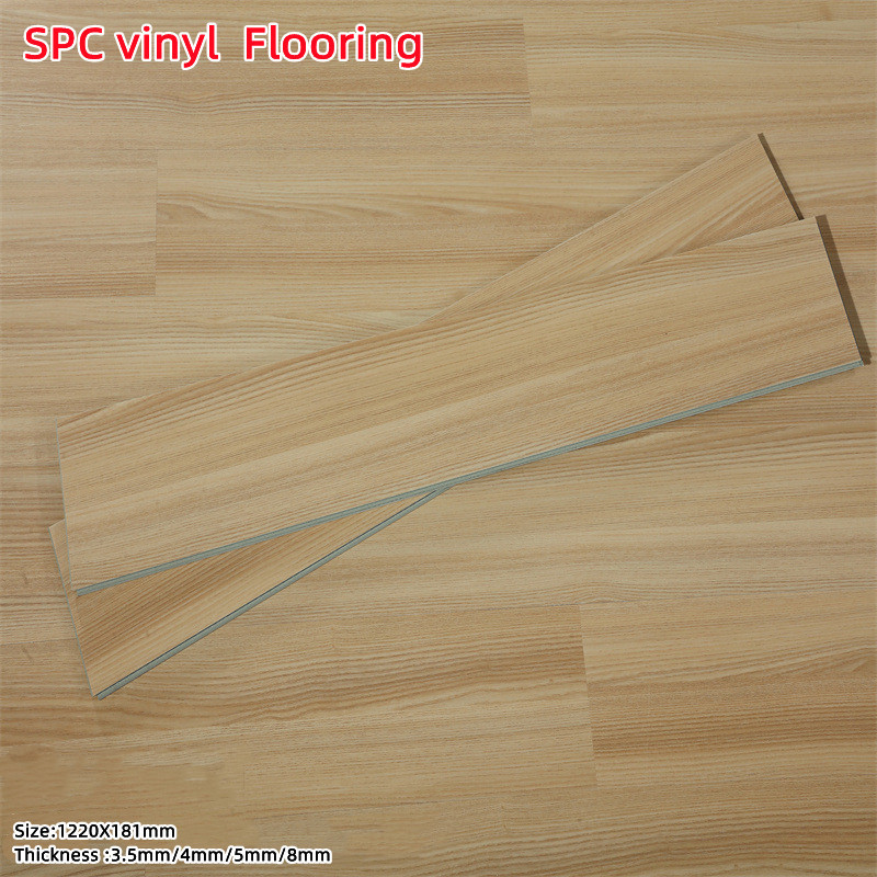 luxury cheap  4mm SPC Flooring Stone Piso Rigid Core Interlocking Click Lock PVC Vinyl Flooring Plank Tiles Plastic Floorin