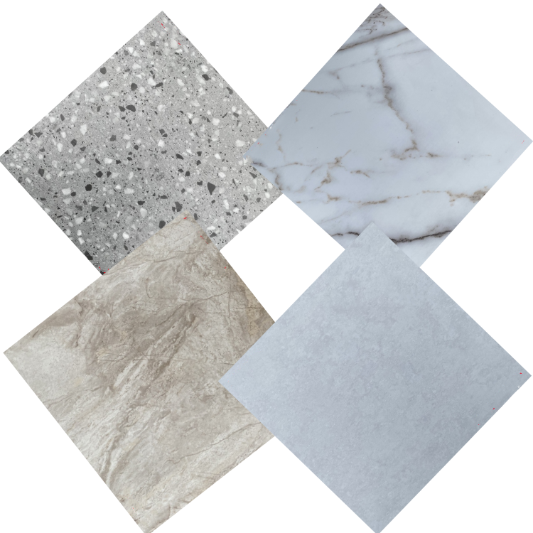 300X 300MM High wear-resistant  indoor  Fireproof  Vinyl Pvc Tiles Flooring luxury vinyl marble flooring prices