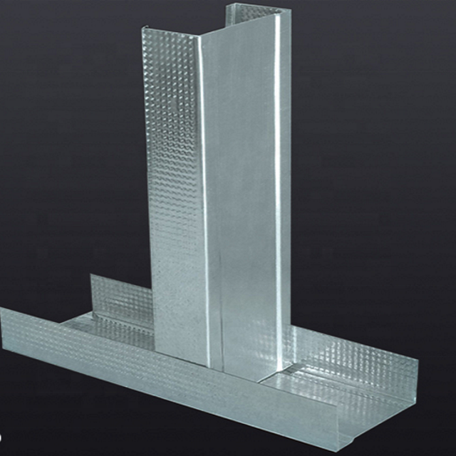 Light gage steel joist c channel for partition system