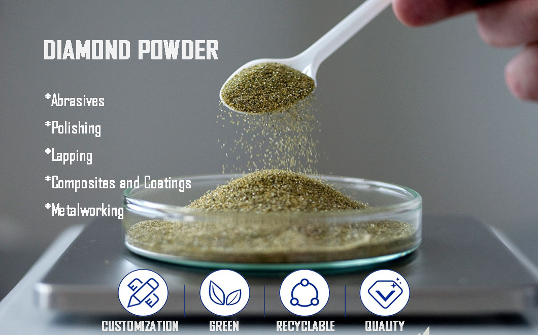 Diamond Powder for Polishing Glass Synthetic Diamond Powder