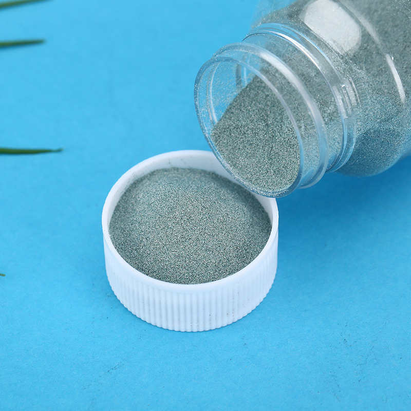 High Hardness 9.5 mohs 1500# Green Silicon Carbide Powder for Sandblasting