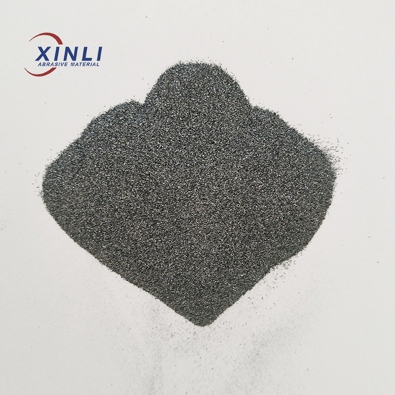 98.5% Purity Sic Black Silicon Carbide Resin-coated Carborundum Grits Emery Sand for Polishing Sandblasting OEM Customizable