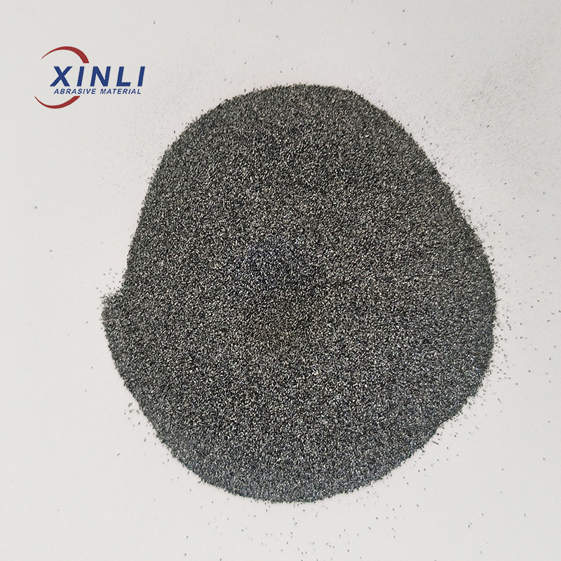 98.5% Purity Sic Black Silicon Carbide Resin-coated Carborundum Grits Emery Sand for Polishing Sandblasting OEM Customizable