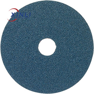 4-1/2" x 7/8" Interflex Fiber Disc Zirconia Resin Fiber Sanding Discs - 25 Pack Abrasive Fiber Disc