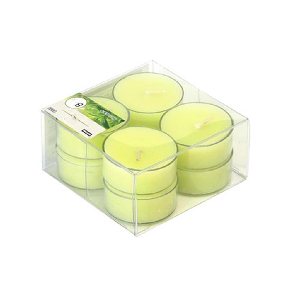 Wholesale 8 pack Multicolor Highly Scented Small Scented Tealight Candle For Birthday Wedding Party Pool Holiday